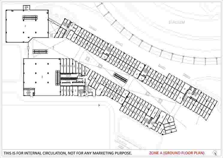 Ground Floor Layout Zone - A