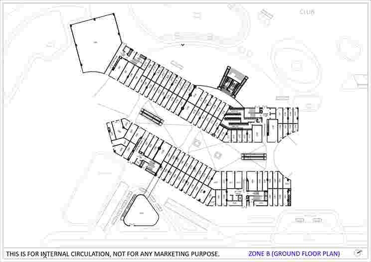 Ground Floor Layout Zone - B