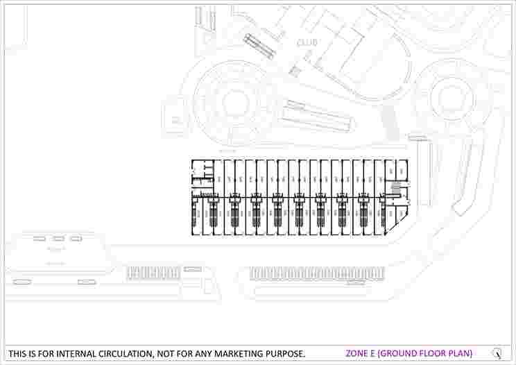 Ground Floor Layout Zone - E